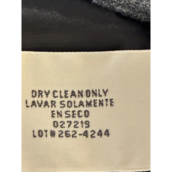 St Johns Bay Womens Charcoal Gray Wool Blend Hooded Zip Jacket Medium - Picture 10 of 12